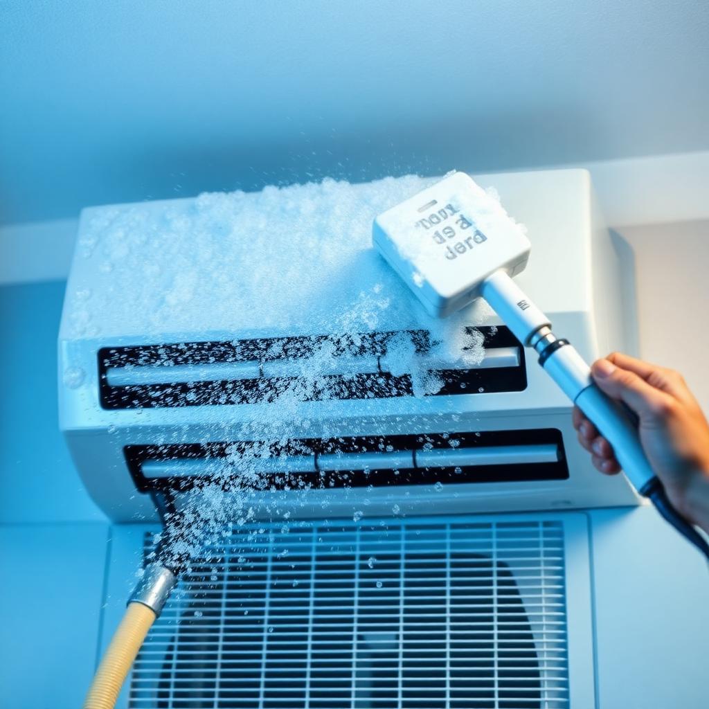 Foam deep cleaning